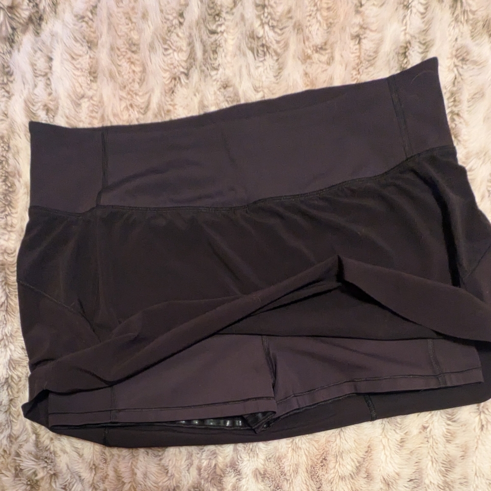 🇺🇸 Athleta Run with it Skort - L - Black - NWOT - Picture 5 of 8